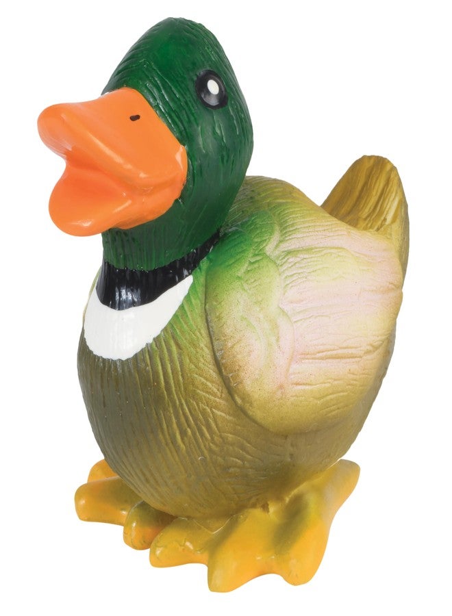 بيت سيف لعبة PetSafe Busy Buddy Latex Squeeze Meeze Raccoon، لعبة ضغط ممتعة للكلاب مع صفارة - بطة - Image 1